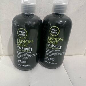 Two (2) Paul Mitchell NEW Tea Tree Lemon Sage Thickening Conditioner 10.14 oz